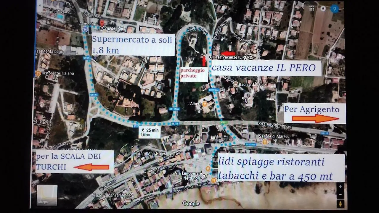 La Scala Del Sole Villa Porto Empedocle Holiday home